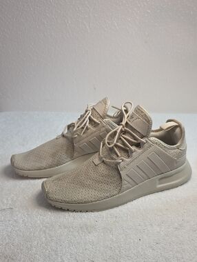 Adidas Xplr Biege Womens 6.5 Ortholite Running / WORKOUT Sneakers Clean In Vguc